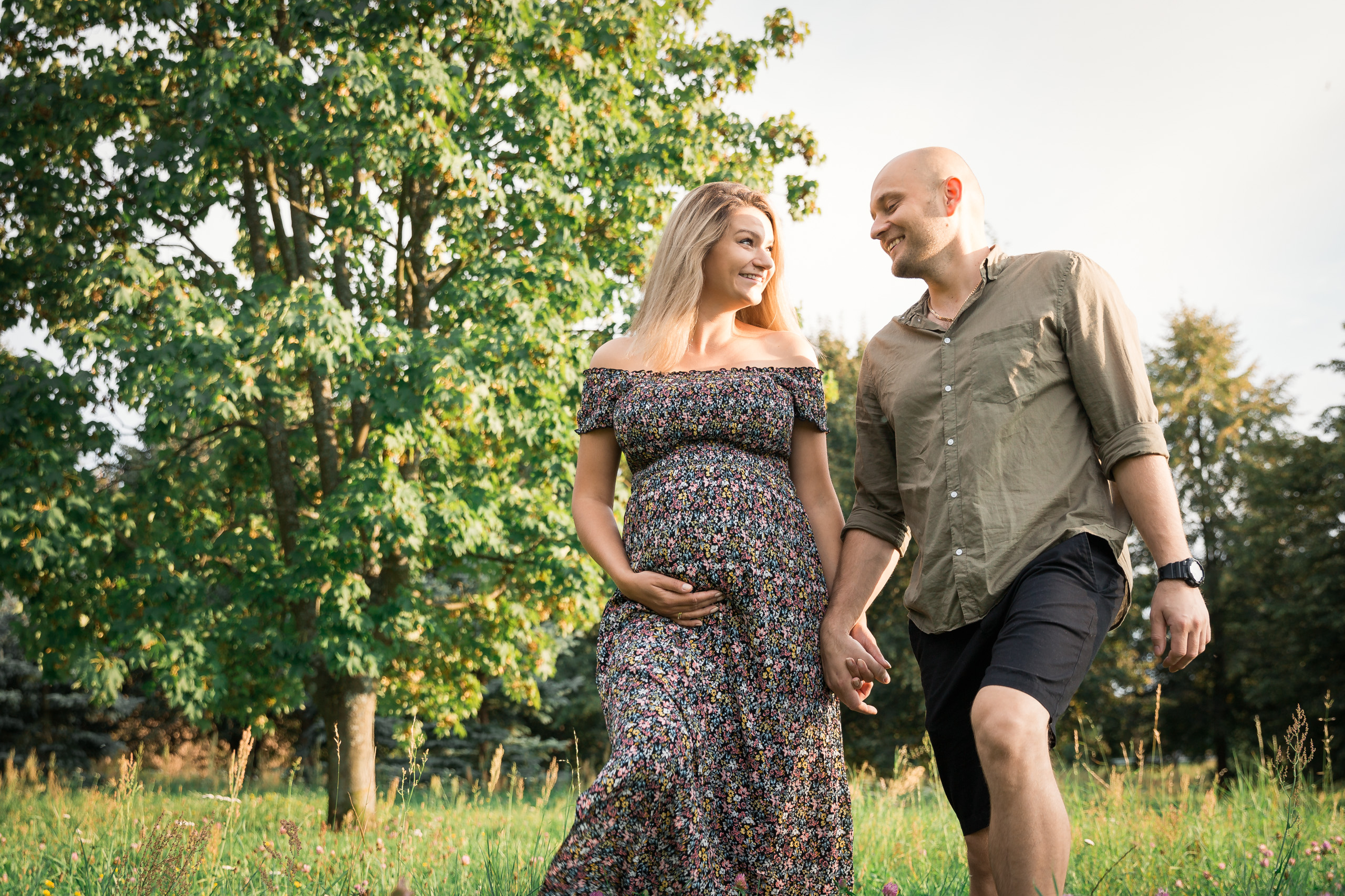 Piękna sesja ciążowa w Olsztynie