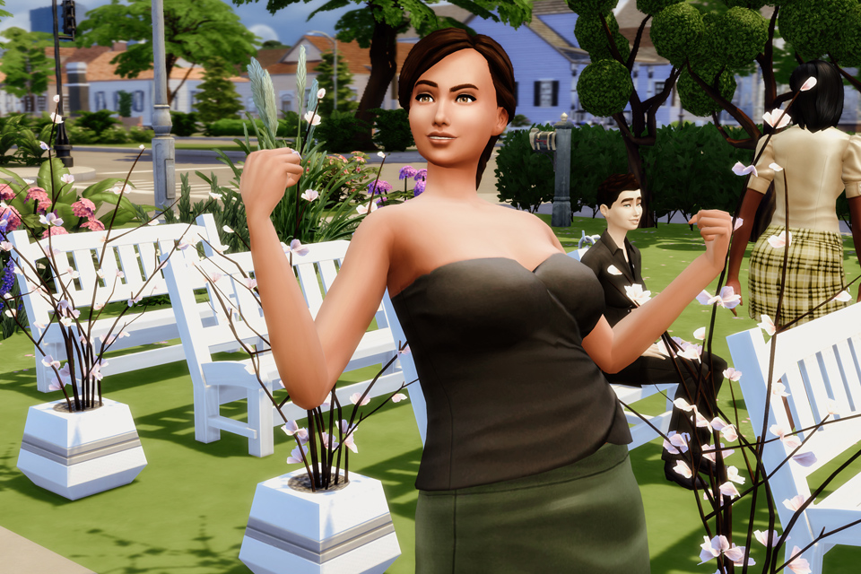 kamerzysta na ślub Sims 4