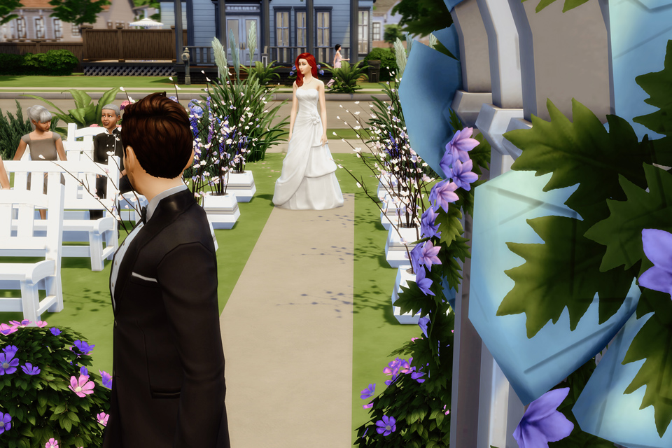 Fotografia ślubna w Sims 4