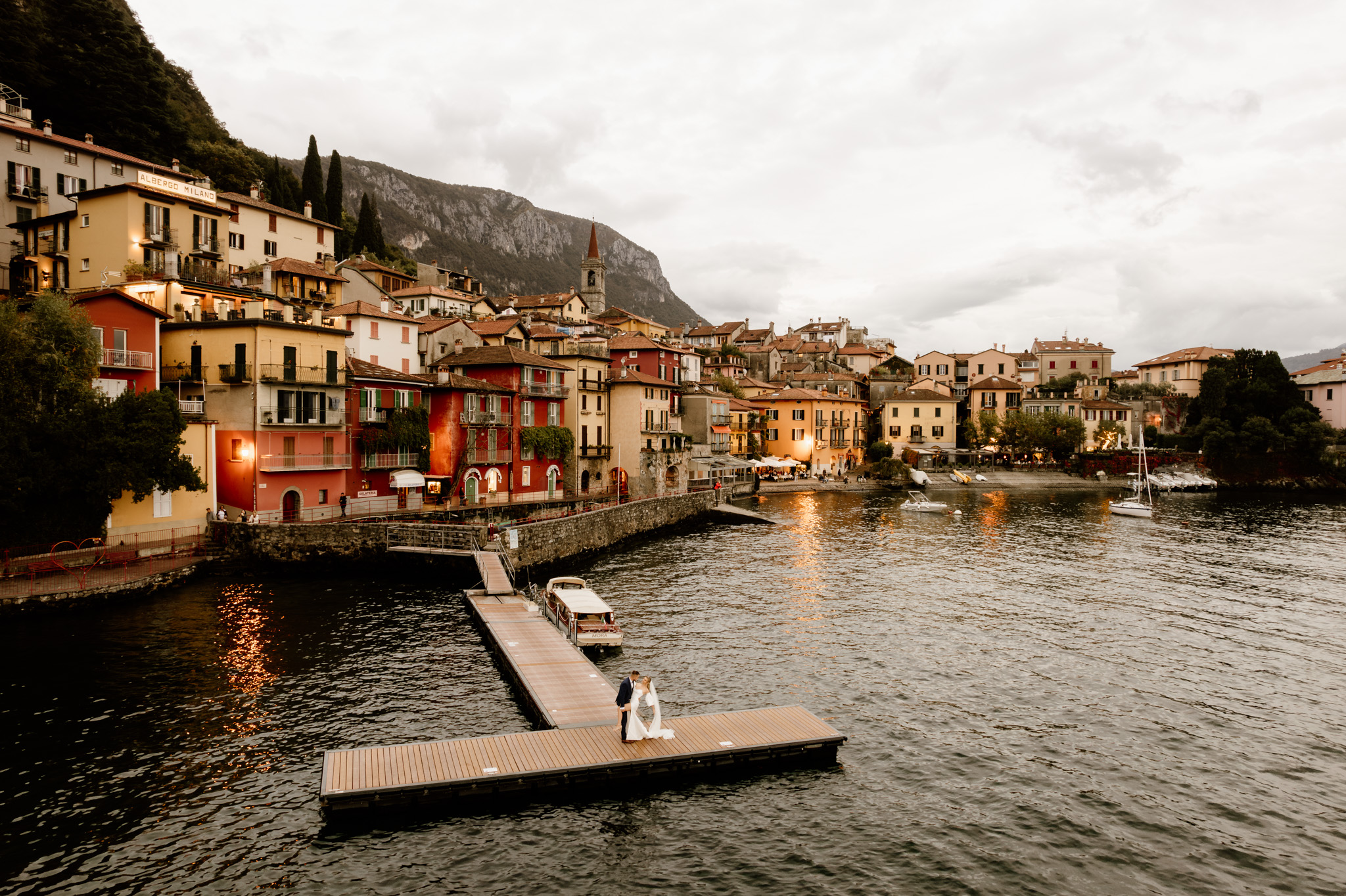 sesja ślubna nad jeziorem Como